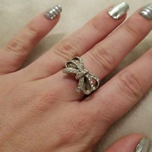 Swavorski Crystal and Sterling Silver Ring